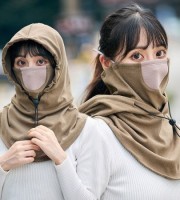 Balaclava Windproof Full Face Mask ( Brown)