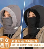 2Pcs Winter Thick Warm Windproof Hat with Earflaps